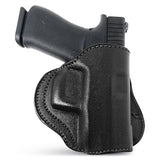 Leather OWB Paddle Holster For Glock 43