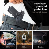 Glock 19 Holster IWB Kydex Holster. Fit: Glock 19, 23, 26, 27, 32, 33, 19X, 45