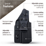 Ambidestroux IWB Kydex Sig Sauer P320 Holster