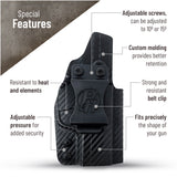 Ambidestroux IWB Kydex Sig Sauer P365 Holster