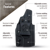 Ambidestroux IWB Kydex Sig Sauer P365 Holster