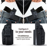 Ambidestroux IWB Kydex Sig Sauer P365 XL Holster