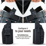 Ambidestroux IWB Kydex Sig Sauer P365 XL Holster