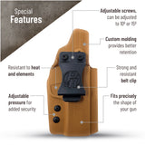 Ambidestroux IWB Kydex Sig Sauer P365 XL Holster