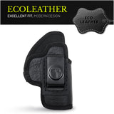 IWB Eco Leather Holster for Pistols fit for Glock 19/30/30S/39