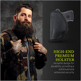 IWB Eco Leather Holster for Pistols fit for Bodyguard 380 / Keltec
