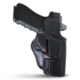 OWB Ambidextrous Leather Holster for Glock 17/22 Double Stack