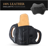 Leather Inside The Waistband Holster For for Glock 19, 19X, 23, 43