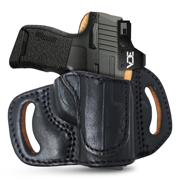 OWB Open Top Leather Holster for Sig Sauer P365/P365 XL