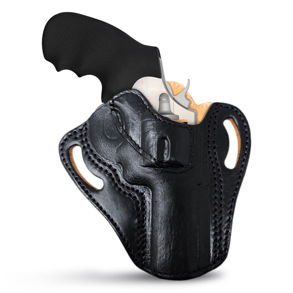 OWB Open Top Leather Holster for Colt King Cobra and Revolvers