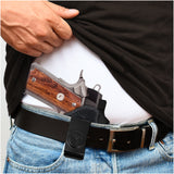 IWB / OWB 4 in 1 Leather Holster for Most 1911's 4"