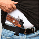 IWB / OWB 4 in 1 Leather Holster for Most 1911's 4"