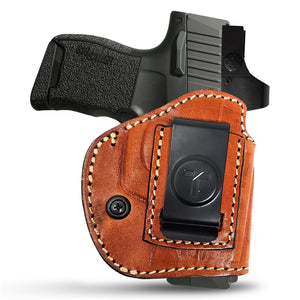IWB / OWB 4 in 1 Leather Holster for Sig Sauer P365 / P365 XL