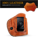 IWB / OWB 4 in 1 Leather Holster for Sig Sauer P365 / P365 XL