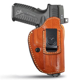 IWB / OWB 4 in 1 Leather Holster for  Glock 19 19X Sig P320
