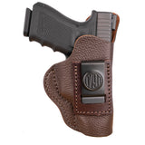 1791 Fair Chase Deer Skin IWB Holster for Ruger SR 22, Keltec - Size 4 Brown - 1791 Gun Holsters