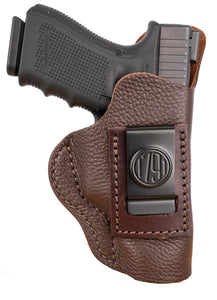 1791 Fair Chase Deer Skin IWB Holster for Ruger SR 22, Keltec - Size 4 Brown - 1791 Gun Holsters