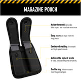 Concealment Magazine and Multi Use Holster Belt Loop Single and Double Magazine Case Pouch