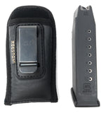 ECO LEATHER Concealment Magazine Pouch and Multi Use Soft Holster IWB