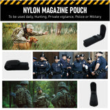 Concealment Magazine and Multi Use Holster Belt Loop Single Magazine Case Pouch .45 Cal