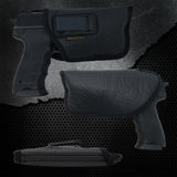 IWB Gun Holster by Houston | Fit Most Full Size Guns With Laser (CHP-57BL)