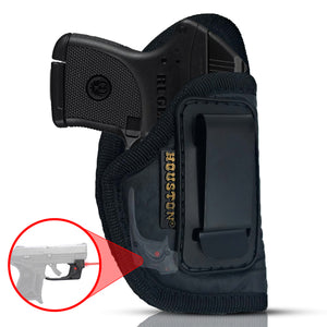 IWB Gun Holster by Houston Fits Small .380, .22, .25, .32 With Laser