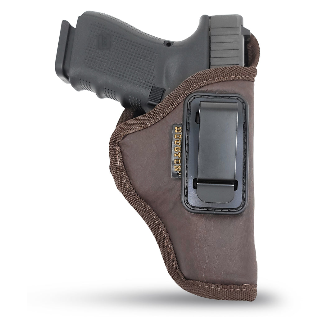 IWB Gun Holster by Houston - ECO LEATHER Concealed Carry Soft Material ...