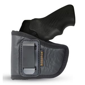 IWB S333 Thunderstruck Gun Holster - Revolver 22 WMR by Houston - ECO Leather Concealed Carry Soft Material | Suede Interior for Protection | Fits: S333 Thunderstruck .22 WMR