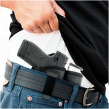 IWB Gun Holster by Houston - ECO Leather Concealed Carry Soft Material