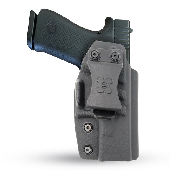 Concealed Carry Iwb Kydex Holster - by Houston | Lined Inside for Strong Retention and Maximum Protection | Reinforced Plastic Clip | Lightweight Durable | for Glock 48