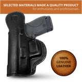 Leather Inside The Waistband HolsterFor Pistol S&W Shield