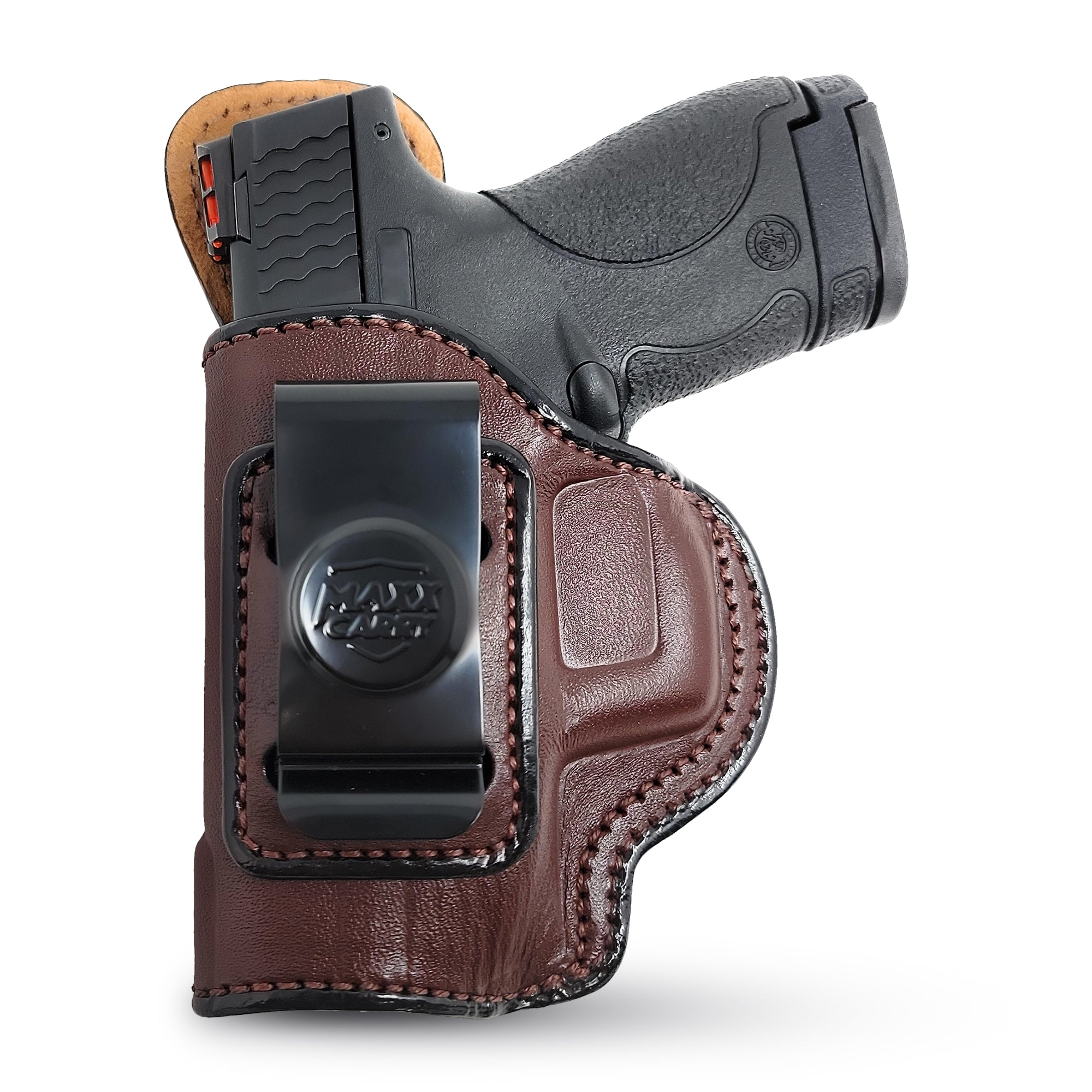 RH LH Brown Leather IWB AIWB OWB SOB Inside Outside Pants Holster RH LH Brown Leather IWB AIWB OWB SOB Inside Outside Pants Holster