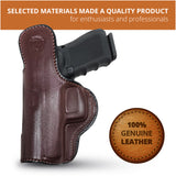 Leather Inside The Waistband Holster For Pistol Glock 19/23/32