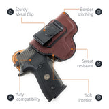 Leather Inside The Waistband Holster For Pistol Sig Sauer P229