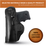 Leather Inside The Waistband Holster For Pistol Sig Sauer P938