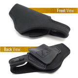 Concealed Carry OWB Nylon Holster by Houston with Thumb Break | Outside The Waistband | Fits: Colt 1911 with 4” and 5” Barrel - Browning 1911 9mm | Marshall Line (Left)