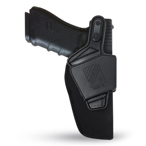 Concealed Carry OWB Nylon Holster - by Houston with Thumb Break | Outside The Waistband | Fits: Glock 19 / 19X / 17/22 / 23/31 / 32 | Marshall Line