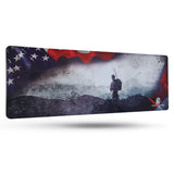 Gun Cleaning Mat by PH - Measures 12" x 36" 3 mm Thick | Rifle and Large Guns | Non-Slip Surface | Oil and Solvent Absorbent Protect Workbench | For Maintenance or repairs to your firearm (Flg+Sold)