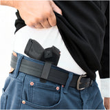 IWB Gun Holster By PH - Concealed Carry Soft Material | Soft Interior | Fits MP Shield 9MM .40 .45 Auto/ GLOCK 26 27 29 30 33 42 43/ Ruger LC9, LC380 | Taurus Slim Line, PT111 | Springfield XD