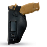 IWB Gun Holster by PH - Concealed Carry Soft Material | Soft Interior | Fits Glock 17 19 23 25 32 38 | Sig Sauer P320 | Springfield XDS 4"