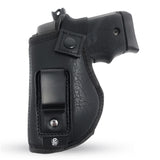 IWB Gun Holster by PH - Concealed Carry Soft Material | Soft Interior | Fits Most Small 380, Keltec, Sig P238, S&W Bodyguard .380 | Remington RM .380 | Ruger TCP | Seecamp LWS32 LWS38