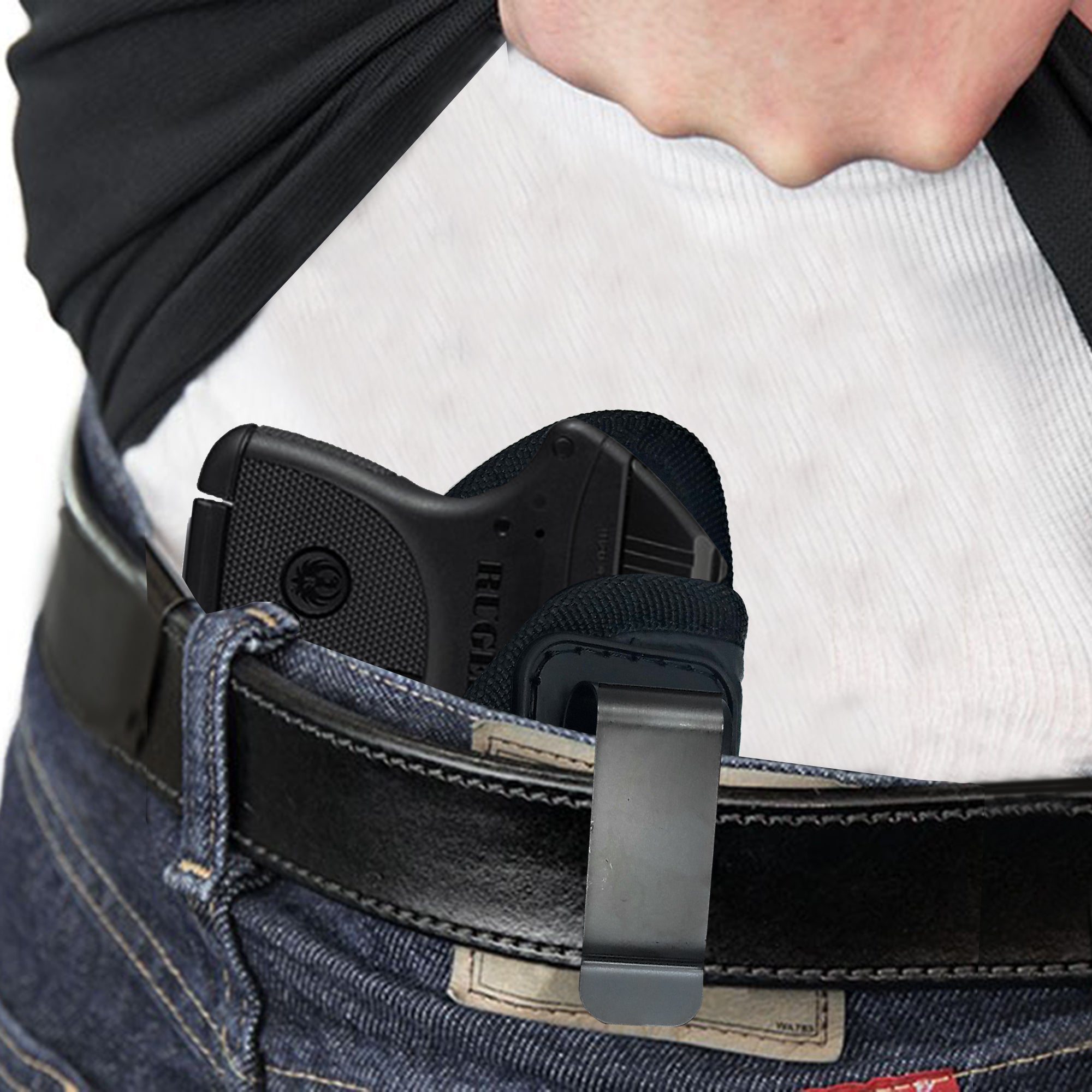 IWB Gun Holster by Houston Fits Small .380 .22 .25 .32. Popular Holsters