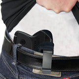 IWB Gun Holster by Houston Fits Small .380, .22, .25, .32 With Laser