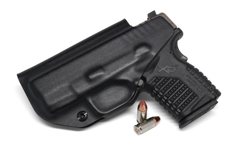 thumbnail image 2 of Amberide IWB/OWB Kydex Holster For Springfield XD-S 3.3 & XD-S MOD.2 3.3 – Ambidextrous, USA Made 2 of 5